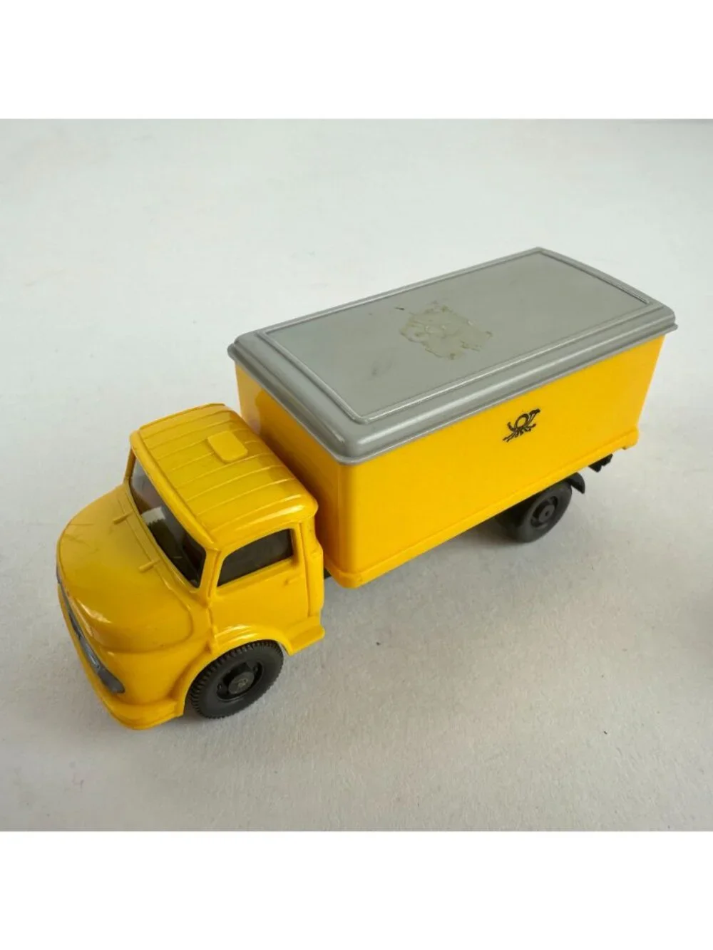 Vintage Wiking Plastic Lot Box Truck Unimog S Verdeck Germany